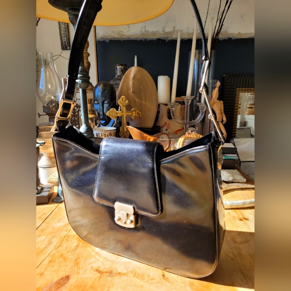 Versace Vintage Sunburst Handbag